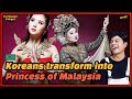 Gadis Korea terkejut dengan pakaian tradisional puteri Malaysia?!｜Exchange Pelajar EP.6