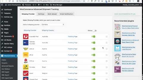 Bulk Upload Shipment Tracking info to WooCommerce orders