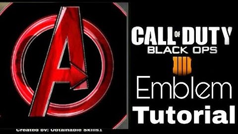 Call of Duty Black Ops 4 Cod Bo4 Emblem Tutorial