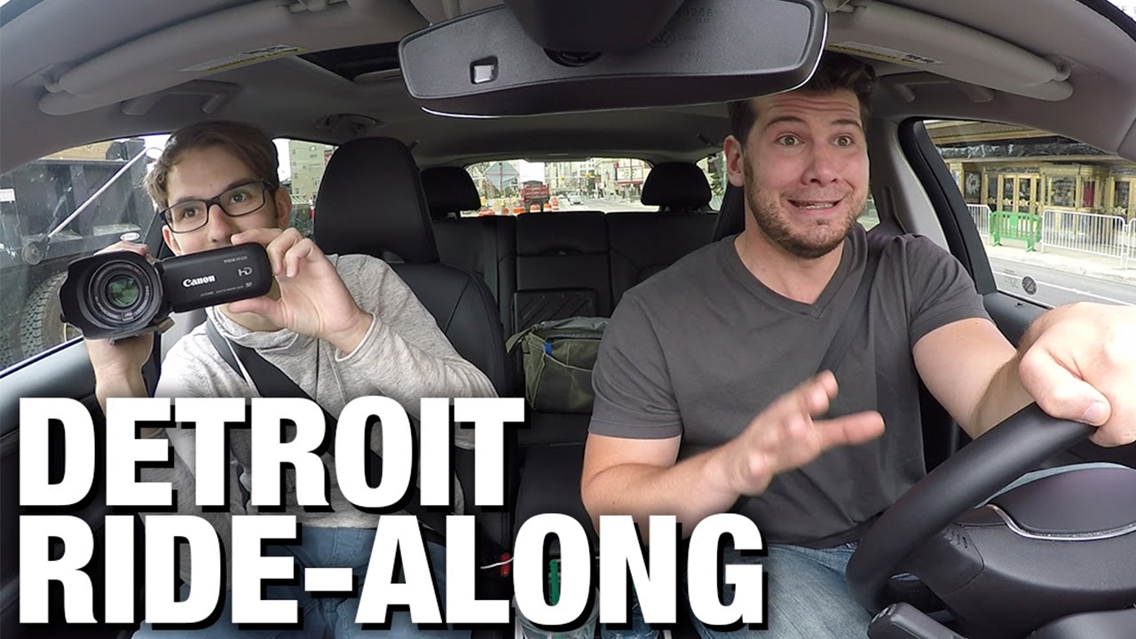 Detroit Real Time RideAlong YouTube
