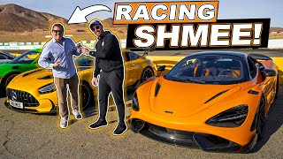 Shmee’s AMG GT Black Series Vs My McLaren 765LT!