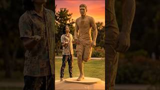 Lionel Andrés Messi | Sand Sculpture Art #sandart #sculpture  #messi #messifans #shorts