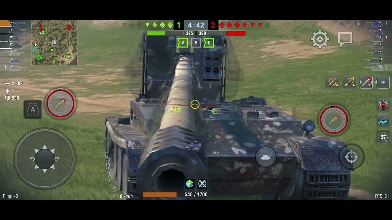 WOTB gameplay: first time long session on phone