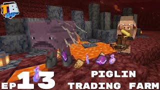 Mini Piglin Bartering Station - Truly Bedrock Season 2 Minecraft SMP Episode 13