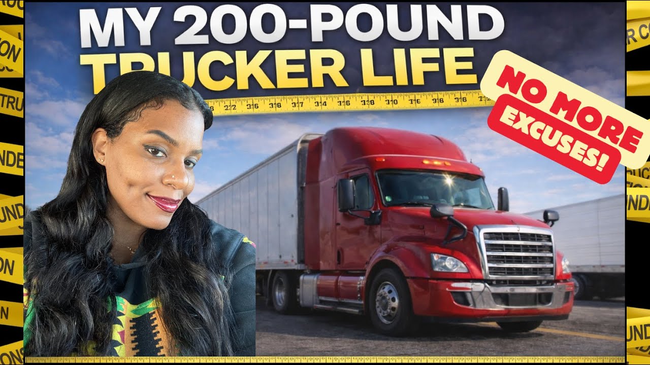 MY 200 POUND TRUCKER LIFE NEW SERIES EP.1: Living On A Semi Truck with ...
