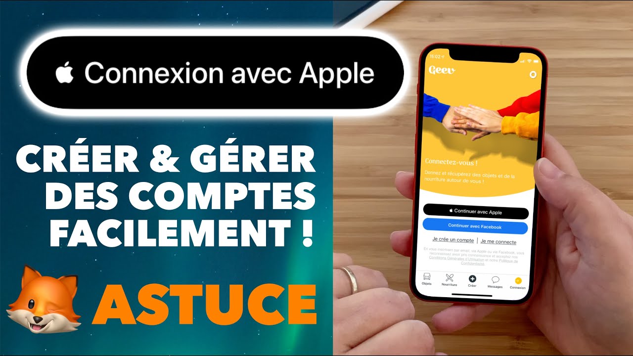 Tout savoir sur "Connexion avec Apple" : créer des comptes avec "Se
