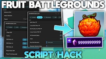 ROBLOX Fruit Battlegrounds Script / Hack Gui | Auto Levels, Spin Fruits And More! *PASTEBIN 2023*