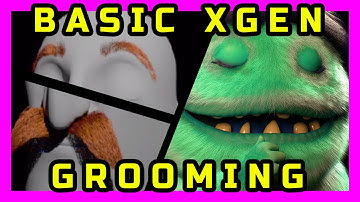 3D Tutorial: How to add hair with Maya Xgen and Arnold, Character Modeling 3D tutorial for Beginners