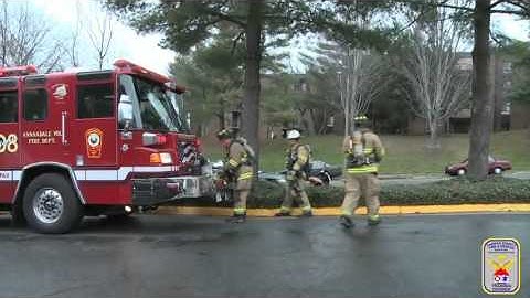 FIRE TRAINING - Deployment options for the front bumper attack line
