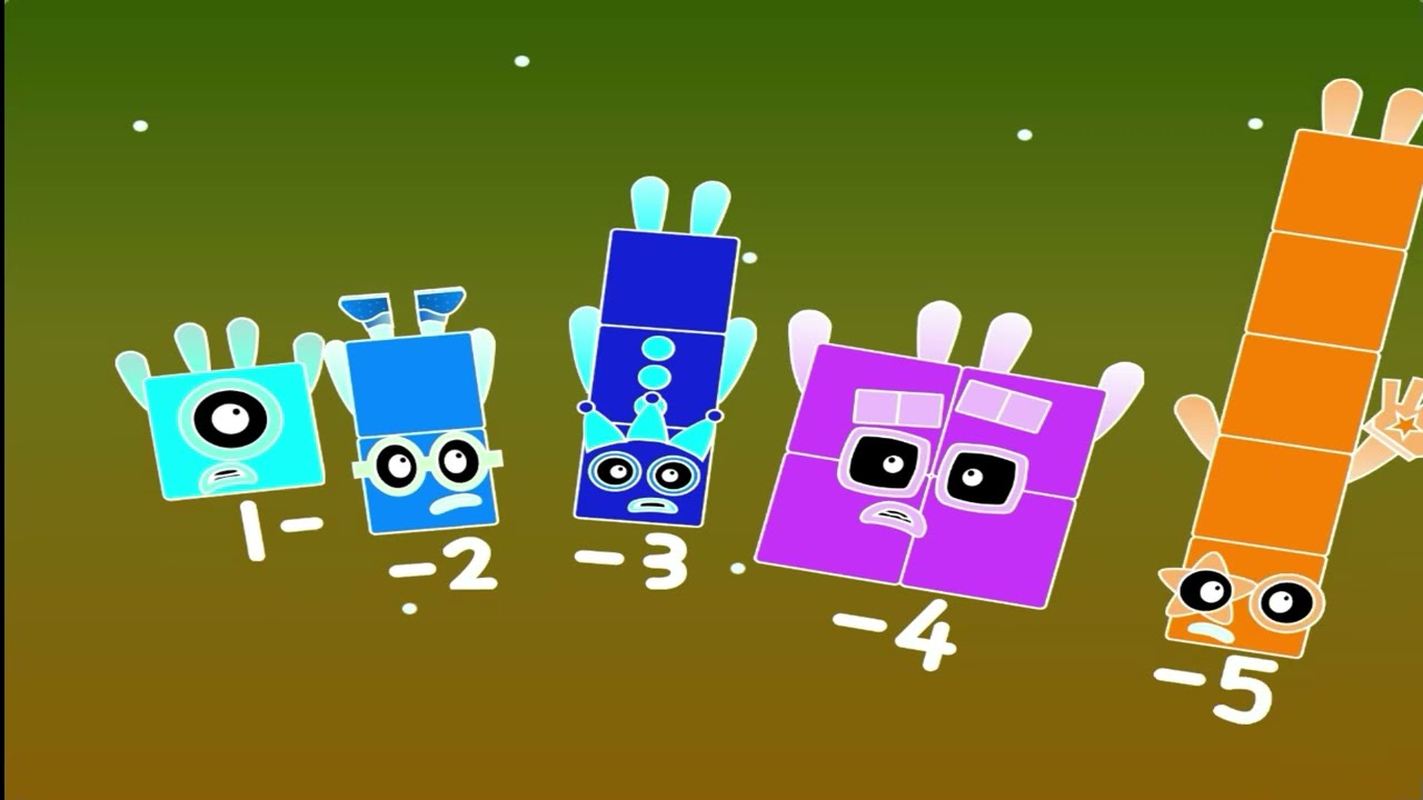 Negative 1 To 5 Numberblocks Intro Numberblocks Youtube