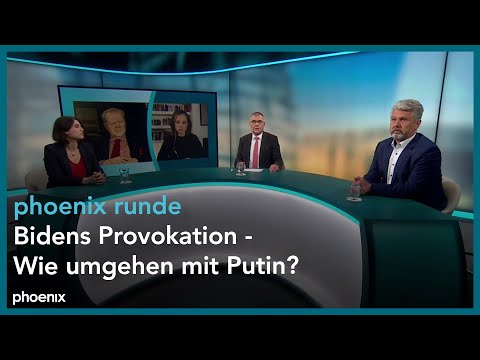  Update phoenix runde: Bidens Provokation - Wie umgehen mit Putin?