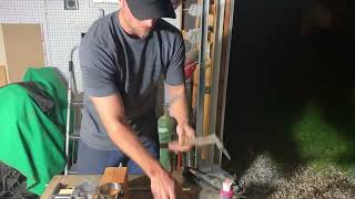 Installing 460 piston wrist pins