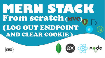 adding a log out route in nodejs -  mongodb express react node js - PART 11