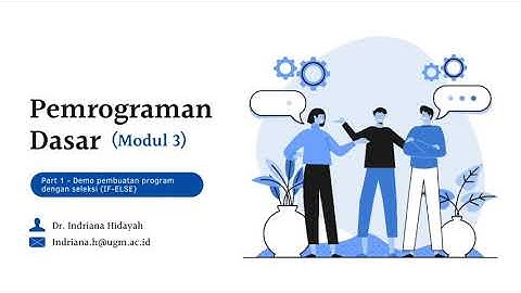 Pemrograman Dasar - Modul 3 - Part 1