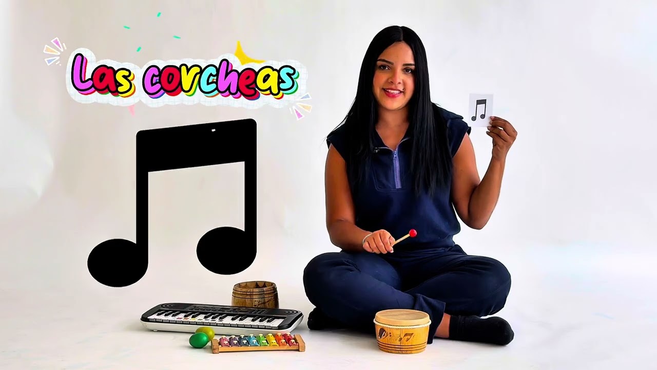 Figuras Musicales para Niños🎵 La Negra, la Corchea y el Silencio | Actividad de Ritmo Infantil