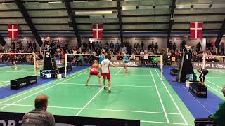 2019 Danish National Badminton Championships U15 Mixed Doubles final