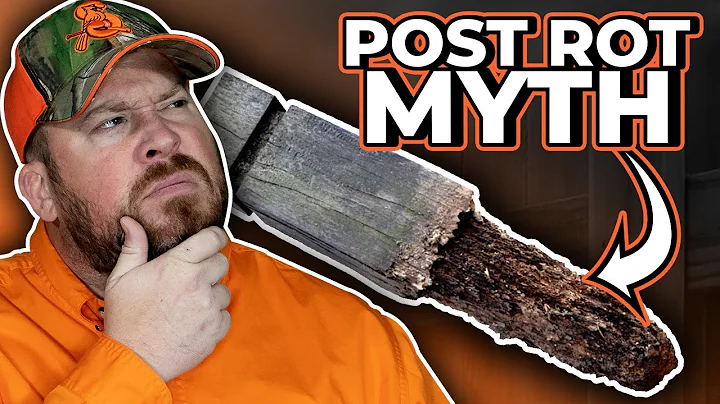 The Concrete Post Rot Myth Explained  - Does Concrete Rot Fence Posts?
