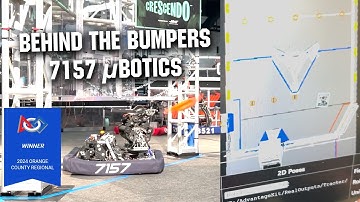Behind the Bumpers | 7157 μBotics | CRESCENDO FRC Robot