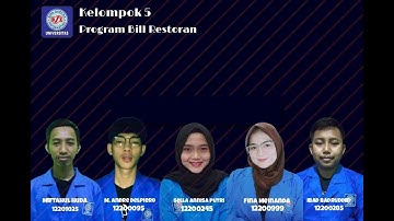 Presentasi Dasar Pemograman #Kelompok 5