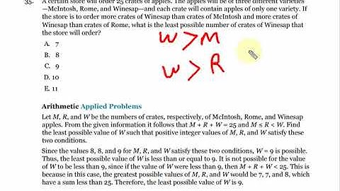 problem solving q35 حل المسائل جيمات   #gmat official guide 2022