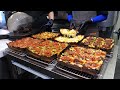 반죽부터 소스까지! 피자 달인이 만드는 비프립 사각피자 / crispy beef rib square pizza - korean street food