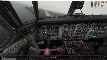FS2020 VFR flight in IFR Conditions PMDG DC 6 BIHI to BIVA Iceland Number 1