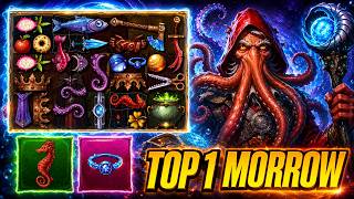 Backpack Brawl Top 1 Morrow - Flamescale Seadrake Build | Mythic 1079