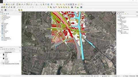 Crashcourse Qgis - 08 tutorial: The Layout manager, creating layouts and legends