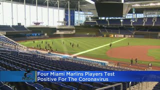 Four Marlins Test Positive For COVID-19