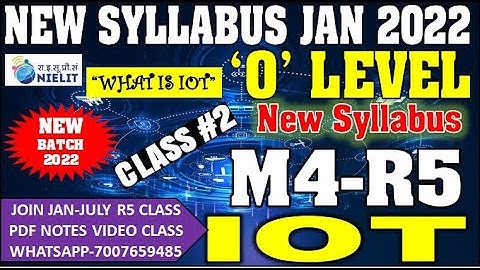 O Level M4R5 Jan2022 Batch Live Class 2 || O level Jan2022 NOtes || O level notes hindi Free Classes
