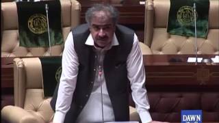 Pistol in Sindh Assembly