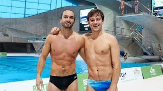 Backflips, Budgy Smugglers & High Diving | Tom Daley Teaches Me How To Dive