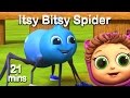 Itsy Bitsy Spider (Learn Persistence) + Educational Nursery Rhymes & Baby Songs