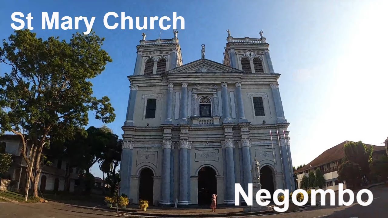 Explore Negombo's Top Tourist Attractions: St Mary Church And Dutch Fort - Don't Miss Out!