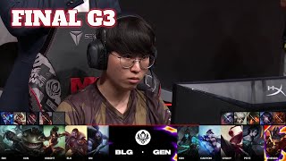 GEN vs BLG - Game 3 | Grand Finals LoL MSI 2024 | Bilibili Gaming vs Gen.G G3 full game screenshot 3