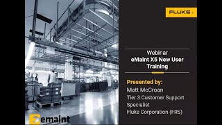 Webinar eMaint X5 New User Training screenshot 3