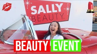 Sally Beauty Event \& Haul!! Vlogmas Day 7!! Nicole Laeno