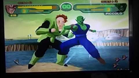 Dragon Ball Z Budokai(Gamecube)-Android 16 vs Piccolo II