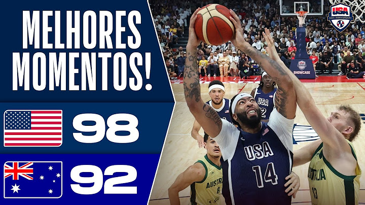 UNITED STATES BEAT AUSTRALIA WITH DAVIS, EDWARDS AND BOOKER DOMINANT - HIGHLIGHTS