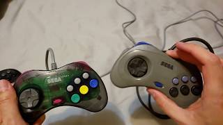 Short Straight to the Point Review of Retro-Bit Sega Saturn USB Controller Pad For PC