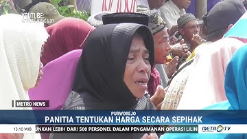 METRO NEWS - Ribuan Warga Desa Blokir Jalan Protes Pembangunan Bendungan Bener-Purworejo