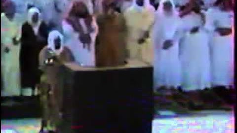 سورة العنكبوت من صلاة التراويح بالحرم المكي 1408هـ ali jaber alankaboot 1408 chunk 1