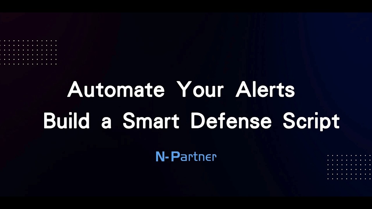 Bad Alert Script Automate Your Alerts – Build a Smart Defense Script - YouTube
