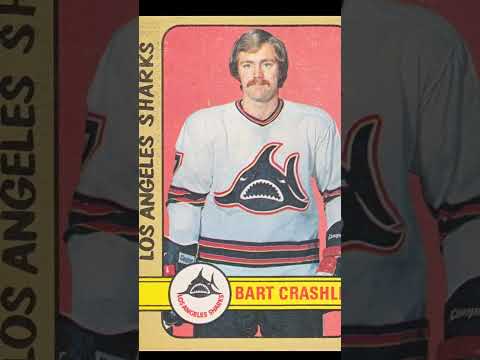 Bart Crashley Los Angeles Sharks 1972-73 O-Pee-Chee 295 WHA Hockey Card
