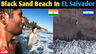 This is Bitcoin Beach ! El Zonte 🇸🇻 . Hindi Travel Vlog 🇮🇳