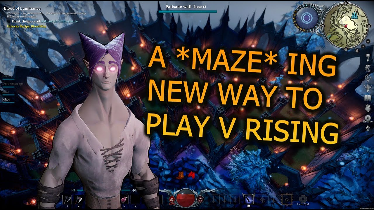 V Rising Unique Maze Event and Fun New Ways to Play - YouTube
