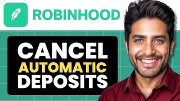How To Cancel Automatic Deposits On Robinhood (Full Guide 2025)