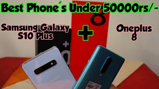 #Unboxing & Comparison B/W Oneplus 8 & Samsung Galaxy S10 Plus #Best Phone Under 40000rs/-#2020#