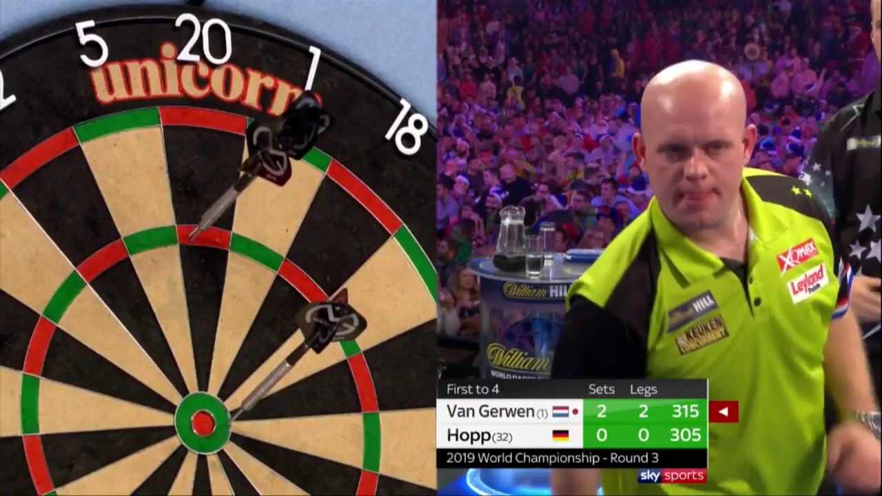 Van Gerwen lands Checkout! 2018/19 Championship -