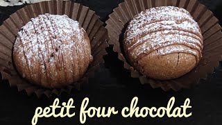 بيتي فور الشوكولا وصفة سهلة و سريعة التحضير petit four chocolat mouna mawa cook